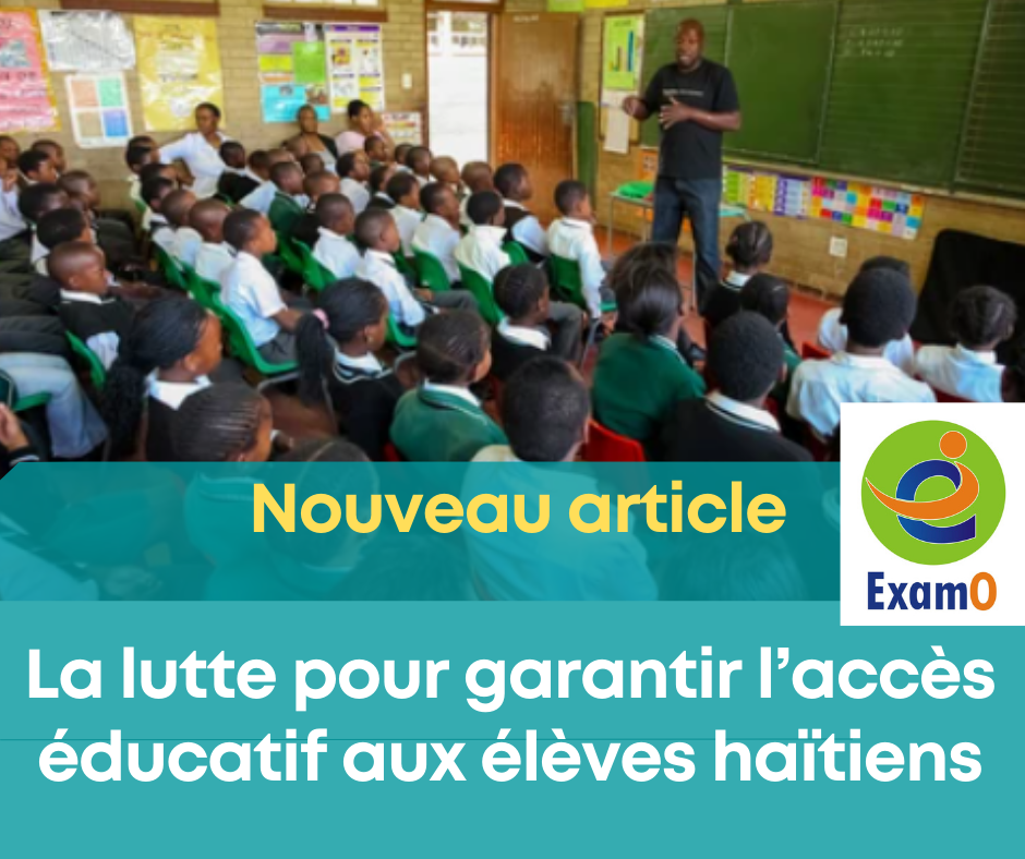 La lutte pour garantir l’accès éducatif aux élèves haïtiens